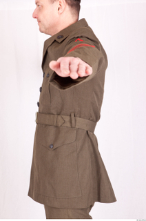  Photos Army Officer Man in uniform 1 20th century Army Officer jacket upper body 0003.jpg